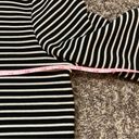Cynthia Rowley  3/4 Sleeve Striped Crop Top Photo 7