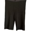 The Range  Division Rib Bike Short Black MEDIUM Ribbed Slinky Silky Photo 3