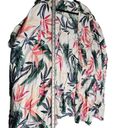 Japna  Swim Cover Up Womens One Size Kimono Tropical Hawaiian Floral Vacay Flowy Photo 6