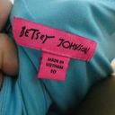 Betsey Johnson  Blue Sleeveless Scoop Neck Dress Size 10 Large Photo 5