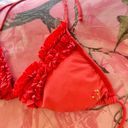 GUESS y2k  mcbling frilly rhinestone bikini top Photo 1