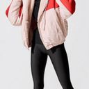 Alo Yoga Alo Duality Reversible Sherpa Jacket Pale Mauve Scarlet Fuzzy Teddy Red Blush S Photo 5