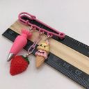 Icing Handmade Charmed Safety Pin  Strawberry Ice Cream Photo 4