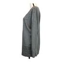 DKNY DNKY Jeans Womens Grey Sequin Accent Long Sleeve 100% Cotton Shirt Size M Medium Photo 2