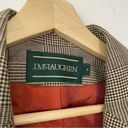 J. McLaughlin  Vintage Herringbone Wool Blazer Jacket Photo 3