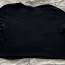 Self Esteem Black Y2K Black Yin Yang 100% Cotton Crop Top, size XL Photo 8