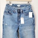 Good American NEW  's Straight Leg Jeans Indigo 065 Womens Photo 3