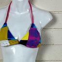 Free People  Martha Rey Multicolor Bikini Top size S Photo 5