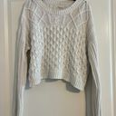 Aeropostale White Crop Sweater Photo 0