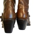 Corral  Saltillo Mesquite Harness Brown Leather Snip Toe Western Boots Photo 7