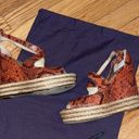 Brian Atwood Espadrille Wedges 8.5 Photo 0