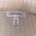 Popsugar  OFF WHITE KNITTED SWEATER SMALL Photo 2