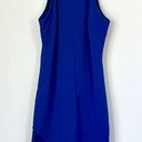 The Vanity Room NEW  High Neck Tulip Hem Dress in Royal Blue - Size: Medium Photo 1