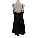 New York And Company  Black Satin Sleepwear Lingerie Dress Women Size Large | 10-8 Photo 1