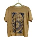 O'Neill O’Neill Yellow Del Sol Crop Graphic Tee Sz M Photo 1