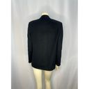 American Vintage Vintage 70's Cashmere Double Breasted Blazer in black made in USA size 6 Photo 6