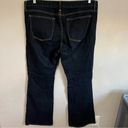 Gap Curvy Dark Wash Flare Denim Jeans Photo 6