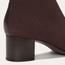 Everlane  The Glove Boots in Dark Brown 6.5 New Womens Knit Ankle Bootie Photo 2