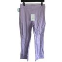 Hill House New!  The Claire Pant Lavender Stretch Cotton Mid-Rise Ankle Pants Photo 2
