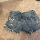 EXPRESS embroidered jean shorts Photo 3