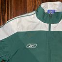 Reebok Vintage  Green Track Jacket Photo 2