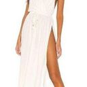 l*space L* Kenzie Cover Up Dress in Cream Small New Nwt Swim Coverup Maxi Tunic Photo 0