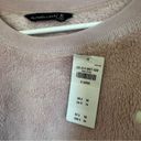 Abercrombie & Fitch  Pink Sherpa Fleece Fluffy Fuzzy Crewneck Sweater NWT Sz XL Photo 6