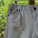 One Teaspoon  Awesome Baggies Jeans White Distressed Size 29 Photo 3