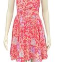 Yumi Kim  Silk Cross-back floral mini dress in Coral size XS NWT Photo 0