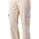 prAna  Women's Size 2 Kelly‎ Capri Pant Cargo Pocket Mid Rise Beige Photo 0