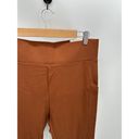 Lou & grey  Leggings Women LARGE NWT Burnt Orange Ponte Pull On Stretch Photo 3