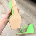 EGO NEW  neon block sandal heels size 6 Photo 4