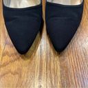 Anne Klein  Black Fabric Stiletto Pumps Shoes Size 10M Photo 4