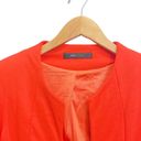 BCBG Max Azria Faux Wrap Orange Blazer jacket Photo 2