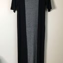 Wearever J.‎ Jill  Collection Midi Shift Dress Side Slit Color Block Knit … Photo 0