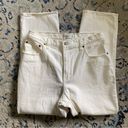 Abercrombie & Fitch Jeans Curve Love 90s Straight ultra hi rise off white 14 32 Photo 12