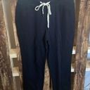 n: philanthropy sweatpants woman’s black distressed pockets cotton blend pant XS Photo 9