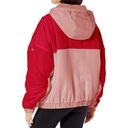 Alo Yoga Alo Duality Reversible Sherpa Jacket Pale Mauve Scarlet Fuzzy Teddy Red Blush S Photo 2