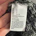 American Eagle  Outfitters Women Knit Jegging Sweater Gray Snowflakes Sz L EUC Photo 8