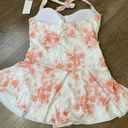 One Piece Meet Curve NEW Halter Style Pink Floral  Swimsuit ~ NWT Size 2XL Photo 5