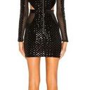 Michael Costello  x REVOLVE Elise Mini Dress in Black Photo 1