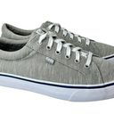 Keds  Women's Size 11 Jump Kick Leather Comfort Sneaker Shoes Striped Knit Grey Photo 1