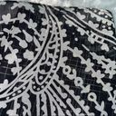 Oleg Cassini  Black Paisley Printed Long Dress Photo 8