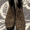 Krass&co Charleston shoe  ankle booties. Cheetah print. Stretchy material. Photo 1