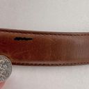 Coach  Brown Leather Belt Size Medium 8400 in British Tan Solid Brass Buckle Photo 5