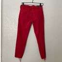 Fossil  red super skinny jeans Photo 2