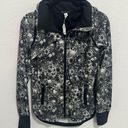 Lululemon  Athletica Bring Back The Track Jacket in Flowabunga Black Angel Wing 2 Photo 0