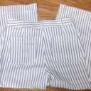 Madewell Emmett Wide Leg Crop Blue & White Striped Button Fly Pants Size 31 Photo 9