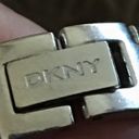 DKNY Ladies  rectangle face stainless steel watch Photo 7