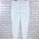 J.Crew  NWT High Rise Toothpick Skinny Jeans in White Size 35T Photo 5